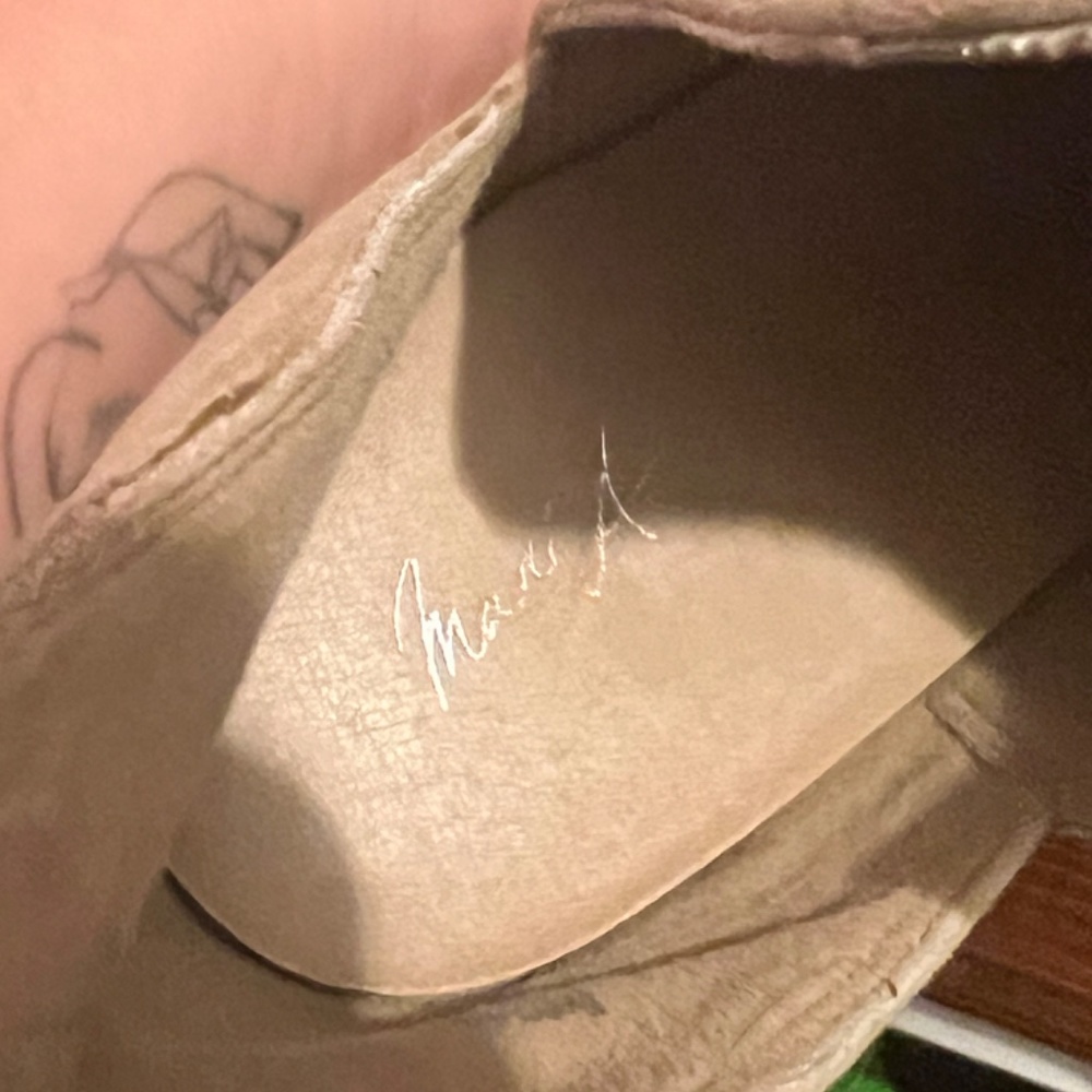 Tan booties - Picture 2 of 2